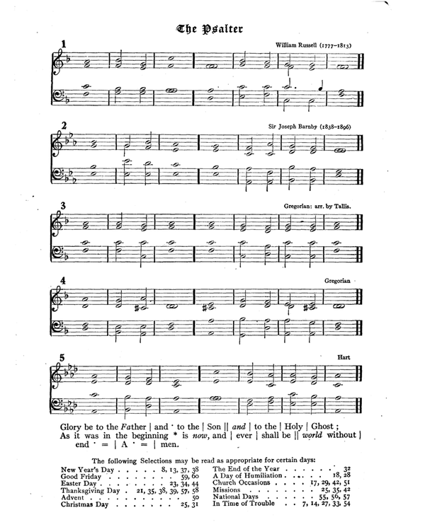 The Hymnal : published in 1895 and revised in 1911 by authority of the General Assembly of the Presbyterian Church in the United States of America : with the supplement of 1917 page 5