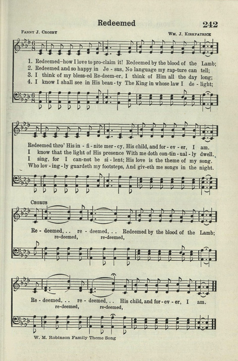 Tabernacle Hymns: Number Five page 229