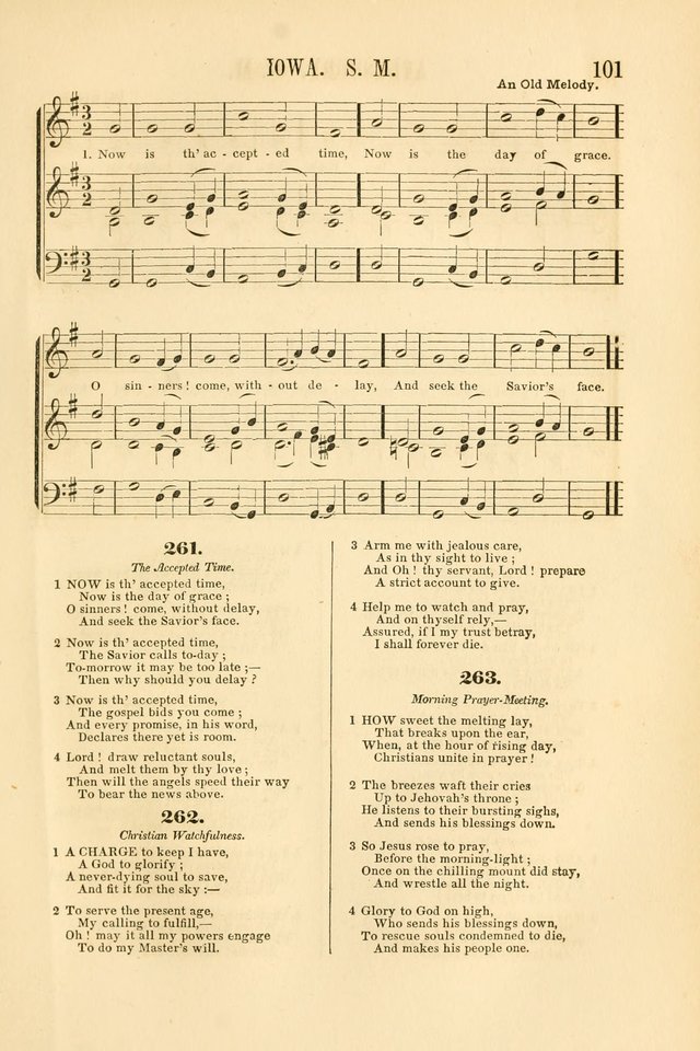Temple Melodies: a collection of about two hundred popular tunes, adapted to nearly five hundred favorite hymns, selected with special reference to public, social, and private worship page 108