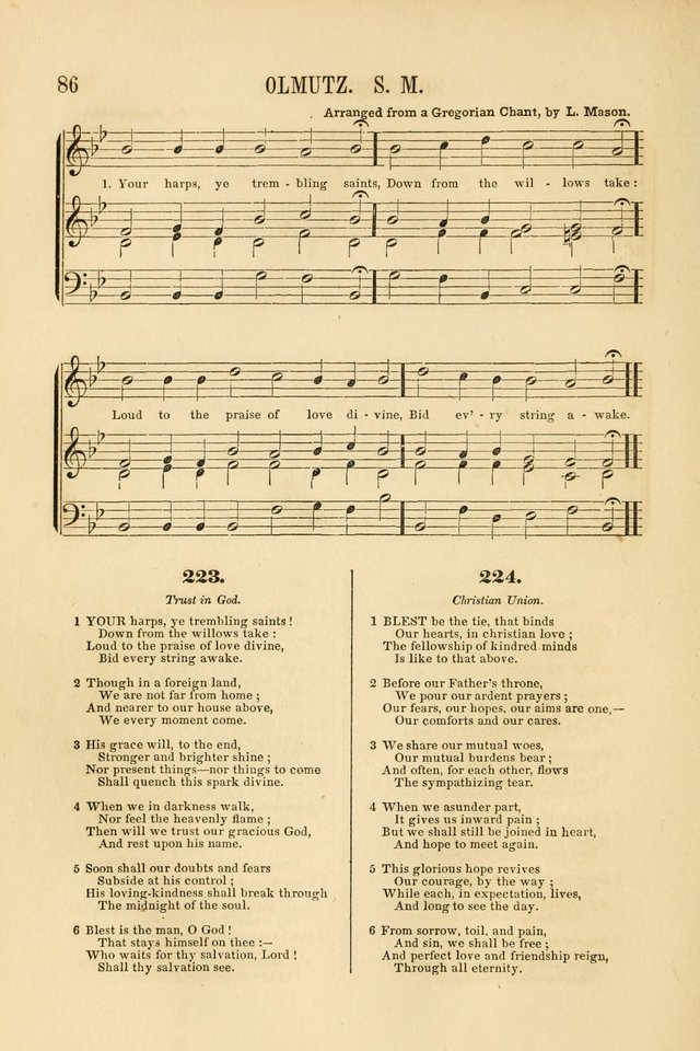 Temple Melodies: a collection of about two hundred popular tunes, adapted to nearly five hundred favorite hymns, selected with special reference to public, social, and private worship page 93