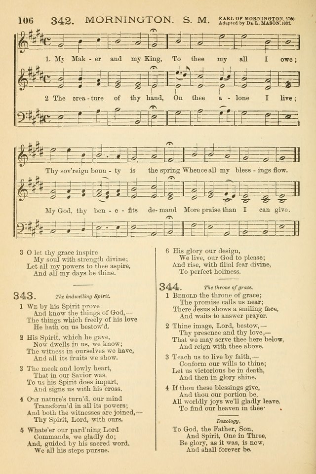 The Tribute of Praise and Methodist Protestant Hymn Book page 123
