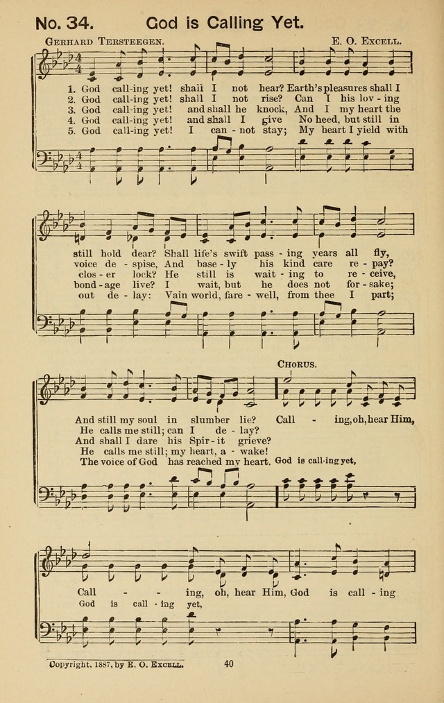 Triumphant Songs No.3 page 40