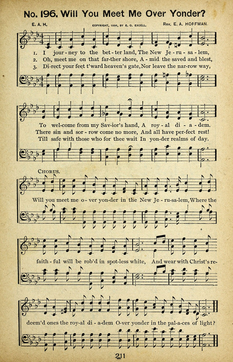 Triumphant Songs Nos. 3 and 4 Combined page 211