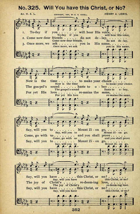 Triumphant Songs Nos. 3 and 4 Combined page 352