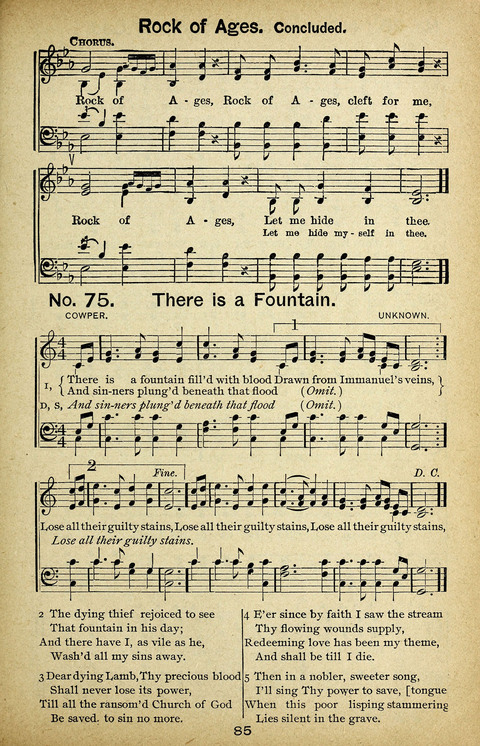 Triumphant Songs Nos. 3 and 4 Combined page 85