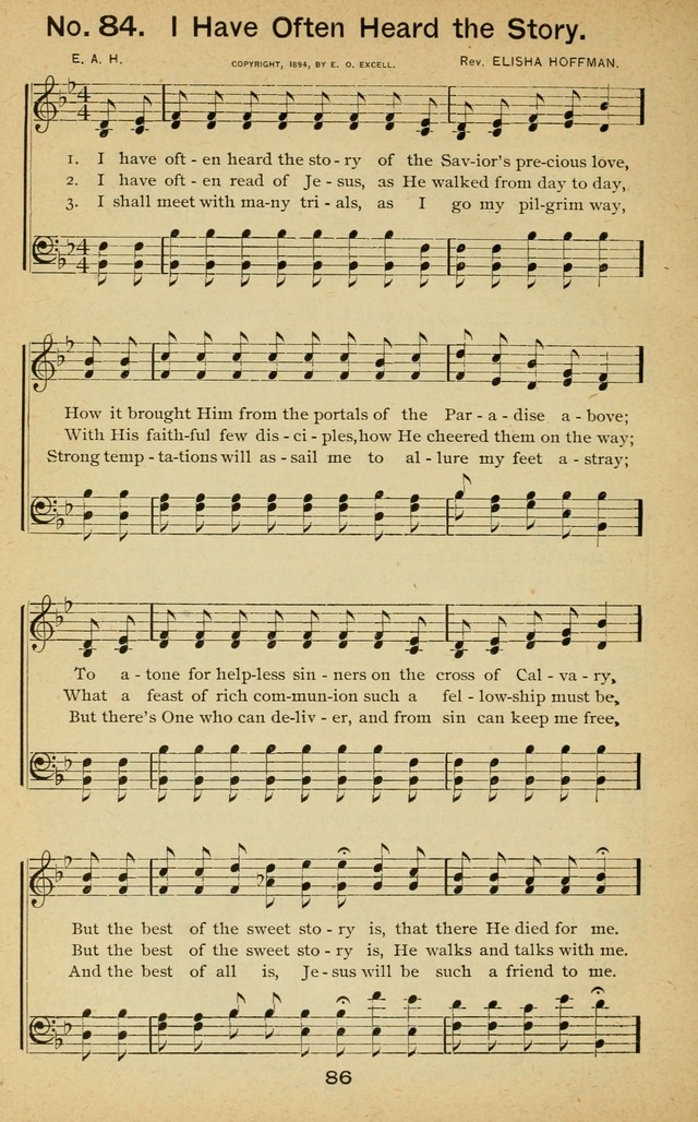 Triumphant Songs No.4 page 85