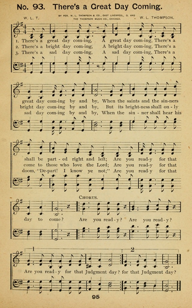 Triumphant Songs No.4 page 98