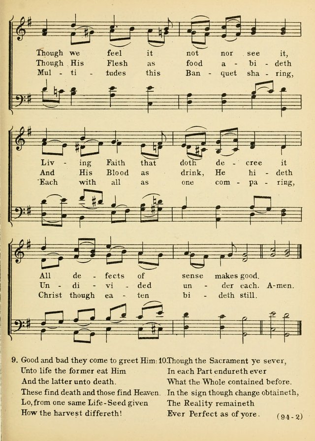 A Treasury of Catholic Song: comprising some two hundred hymns from Catholic soruces old and new page 117