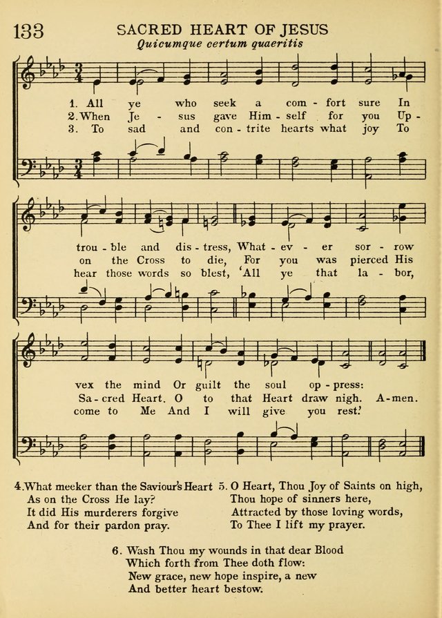 A Treasury of Catholic Song: comprising some two hundred hymns from Catholic soruces old and new page 168