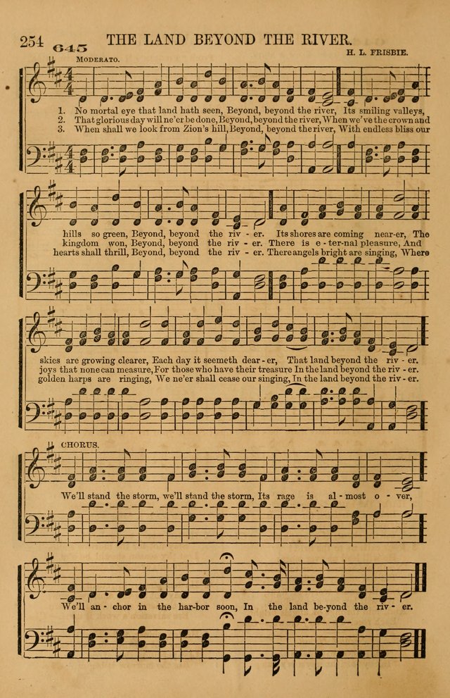 The Tribute of Praise: a collection of hymns and tunes for public and social worship, and for use in the family circle page 254