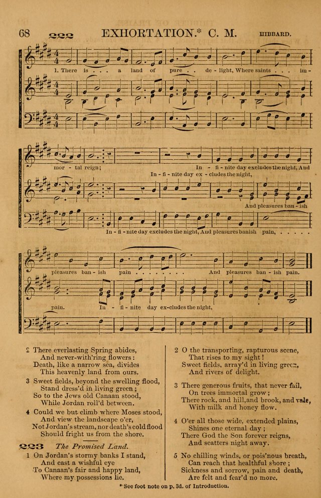The Tribute of Praise: a collection of hymns and tunes for public and social worship, and for use in the family circle page 68