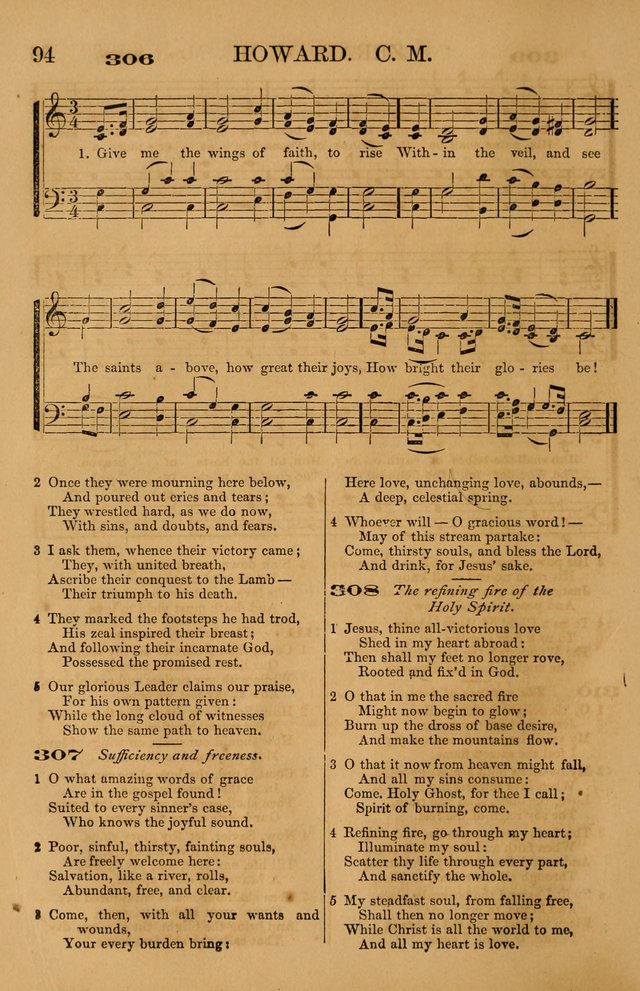 The Tribute of Praise: a collection of hymns and tunes for public and social worship, and for use in the family circle page 94