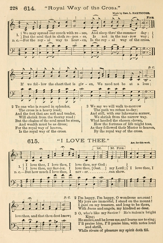The Tribute of Praise: a collection of hymns and tunes for public and social worship, and for the use in the family circle and Sabbath school page 228