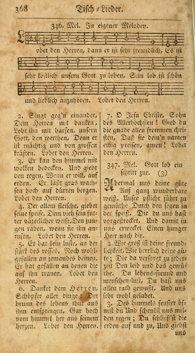 Ein Unpartheyisches Gesang-Buch: enthaltend geistreiche Lieder und Psalmen, zum allgemeinen Gebrauch des wahren Gottesdienstes auf begehren der Brüderschaft der Menoniten Gemeinen...(2nd verb. aufl.) page 436