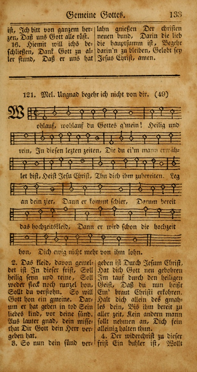 Unpartheyisches Gesang-Buch: enhaltend Geistrieche Lieder und Psalmen, zum allgemeinen Gebrauch des wahren Gottesdienstes (4th verb. Aufl., mit einem Anhang) page 213