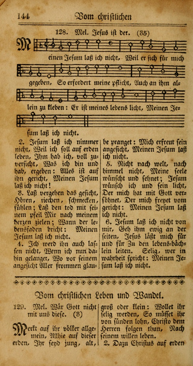 Unpartheyisches Gesang-Buch: enhaltend Geistrieche Lieder und Psalmen, zum allgemeinen Gebrauch des wahren Gottesdienstes (4th verb. Aufl., mit einem Anhang) page 224
