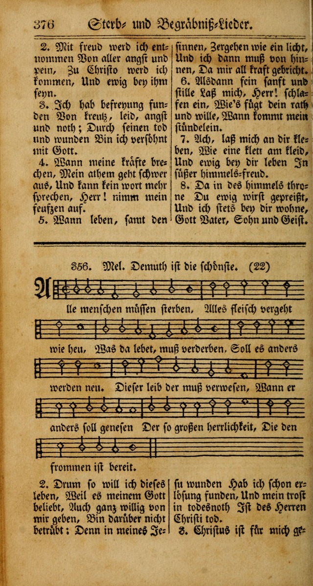 Unpartheyisches Gesang-Buch: enhaltend Geistrieche Lieder und Psalmen, zum allgemeinen Gebrauch des wahren Gottesdienstes (4th verb. Aufl., mit einem Anhang) page 456