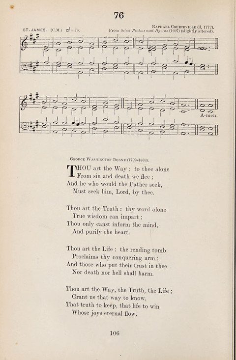 The University Hymn Book page 105
