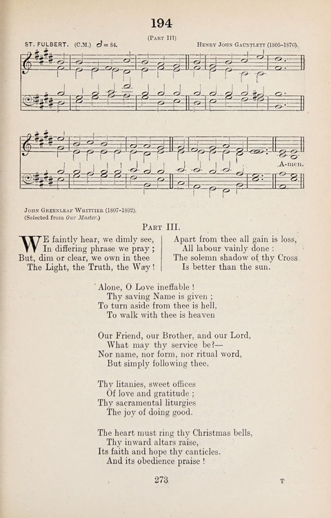 The University Hymn Book page 272