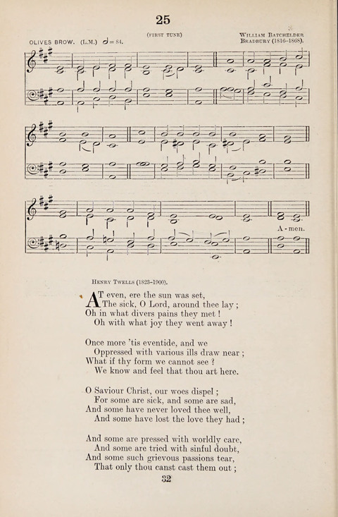 The University Hymn Book page 31