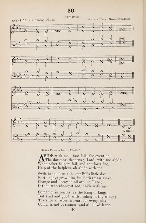 The University Hymn Book page 39