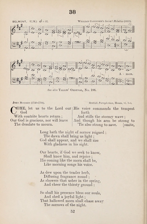 The University Hymn Book page 51