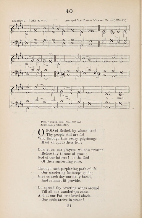 The University Hymn Book page 53