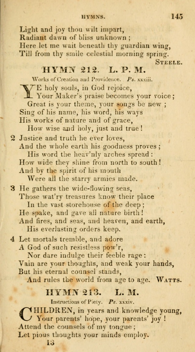 The Universalist Hymn-Book: a new collection of psalms and hymns, for the use of Universalist Societies (Stereotype ed.) page 145