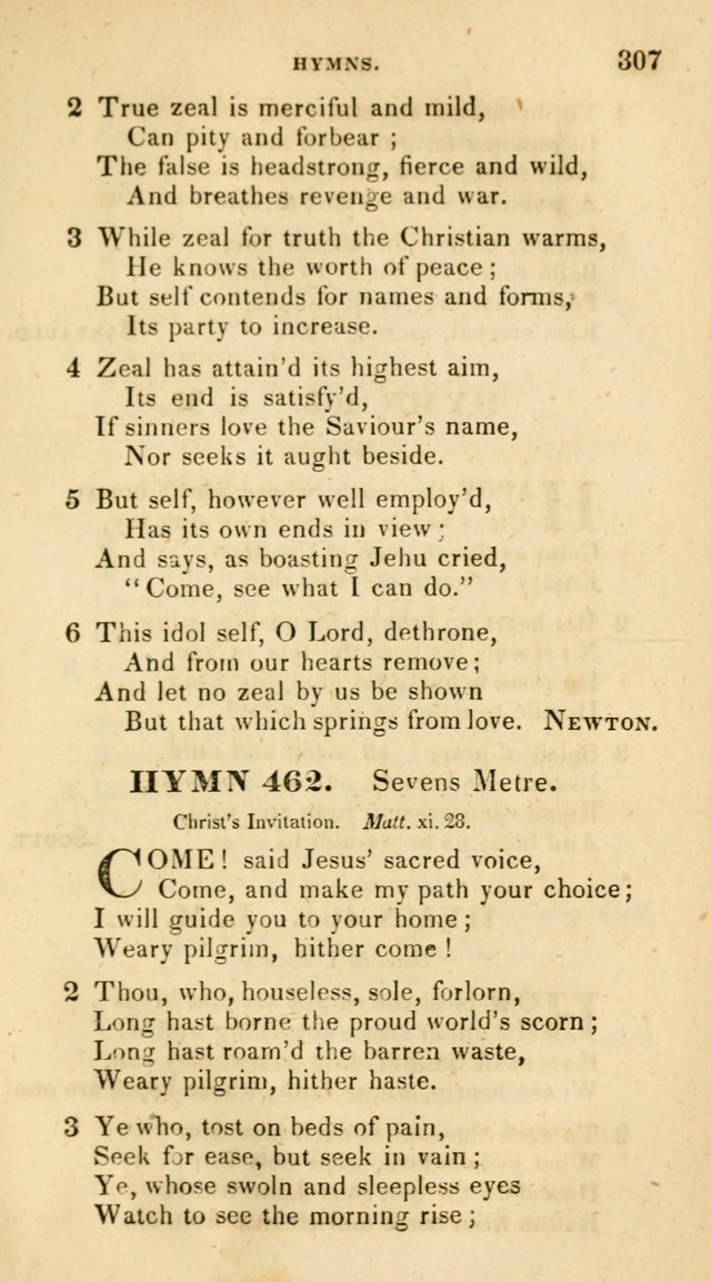 The Universalist Hymn-Book: a new collection of psalms and hymns, for the use of Universalist Societies (Stereotype ed.) page 307