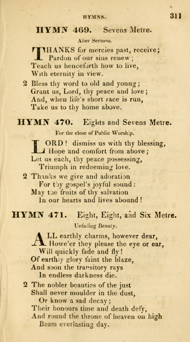 The Universalist Hymn-Book: a new collection of psalms and hymns, for the use of Universalist Societies (Stereotype ed.) page 311