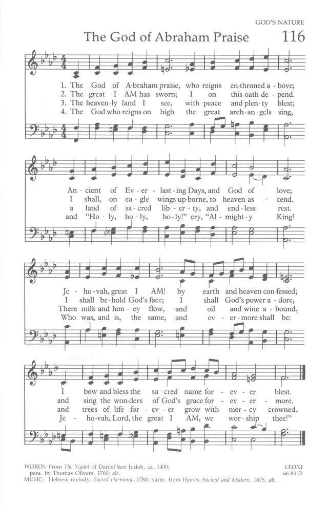 The United Methodist Hymnal page 117