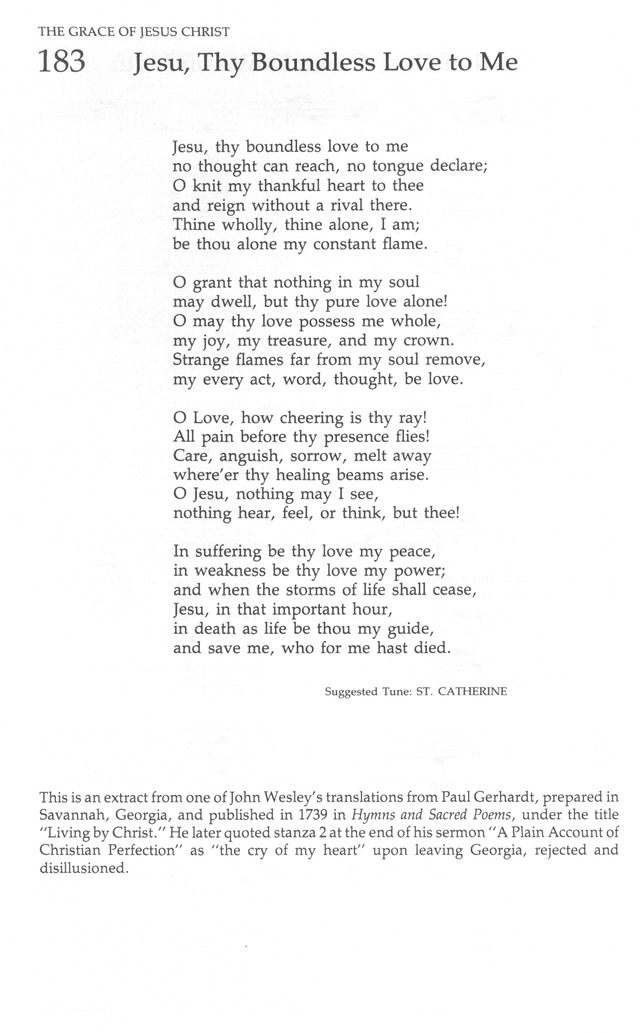 The United Methodist Hymnal page 184