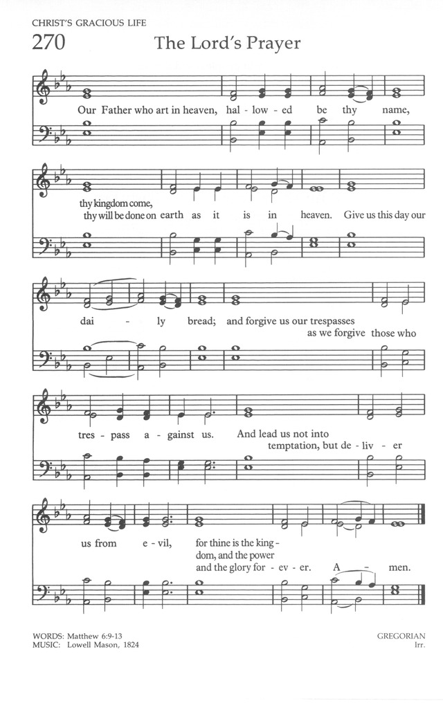 The United Methodist Hymnal page 270