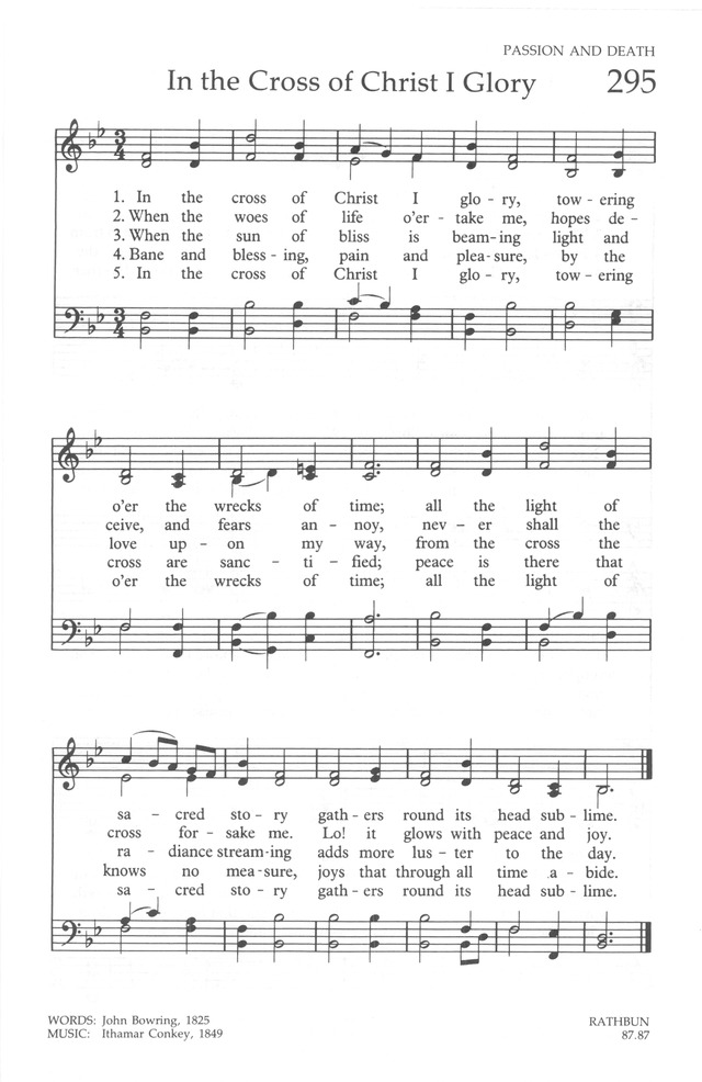 The United Methodist Hymnal page 295