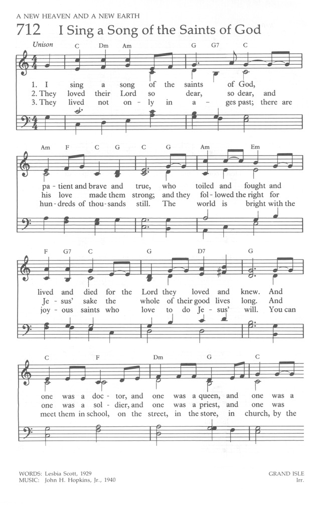 the-united-methodist-hymnal-712-i-sing-a-song-of-the-saints-of-god