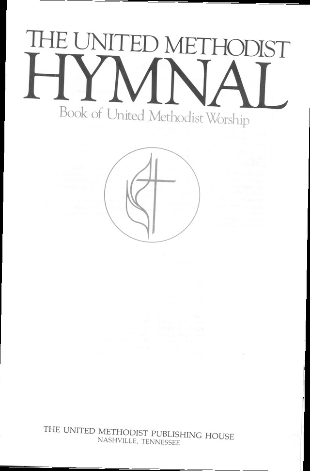 The United Methodist Hymnal page i