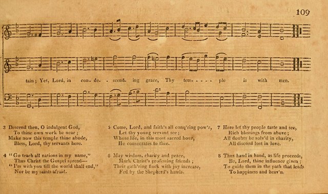 The Vocal Companion: containing a concise introduction to the practice of music, and a set of tunes of various metres, arranged progressively for the use of learners page 119