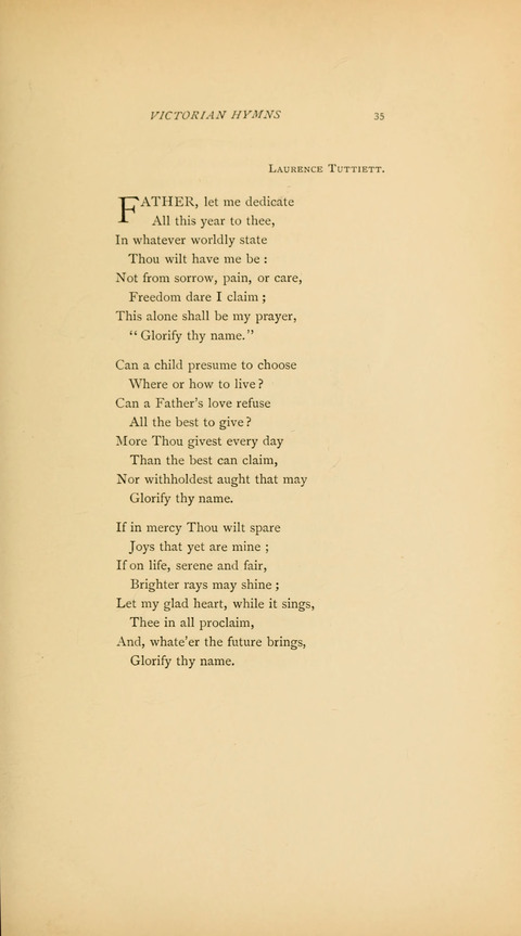 Victorian Hymns: English sacred songs of fifty years page 35