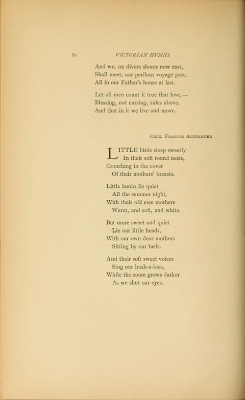 Victorian Hymns: English sacred songs of fifty years page 80