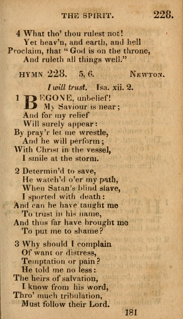 Village Hymns for Social Worship, Selected and Original: designed as a supplement to the Psalms and Hymns of Dr. Watts (6th ed.) page 183