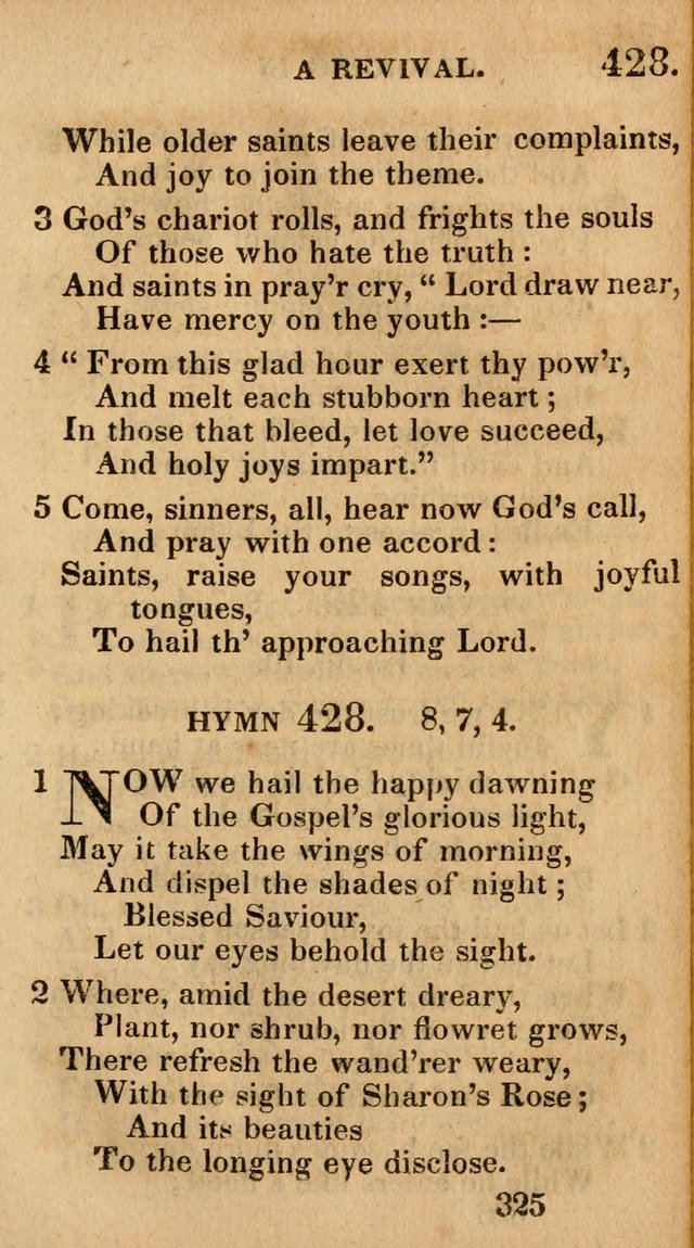 Village Hymns for Social Worship, Selected and Original: designed as a supplement to the Psalms and Hymns of Dr. Watts (6th ed.) page 331