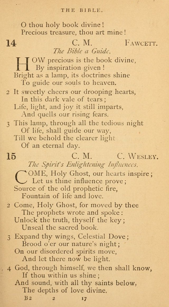 The Voice of Praise: a collection of hymns for the use of the Methodist Church page 19