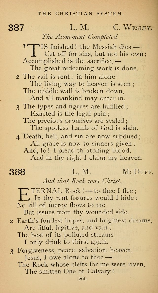 The Voice of Praise: a collection of hymns for the use of the Methodist Church page 266