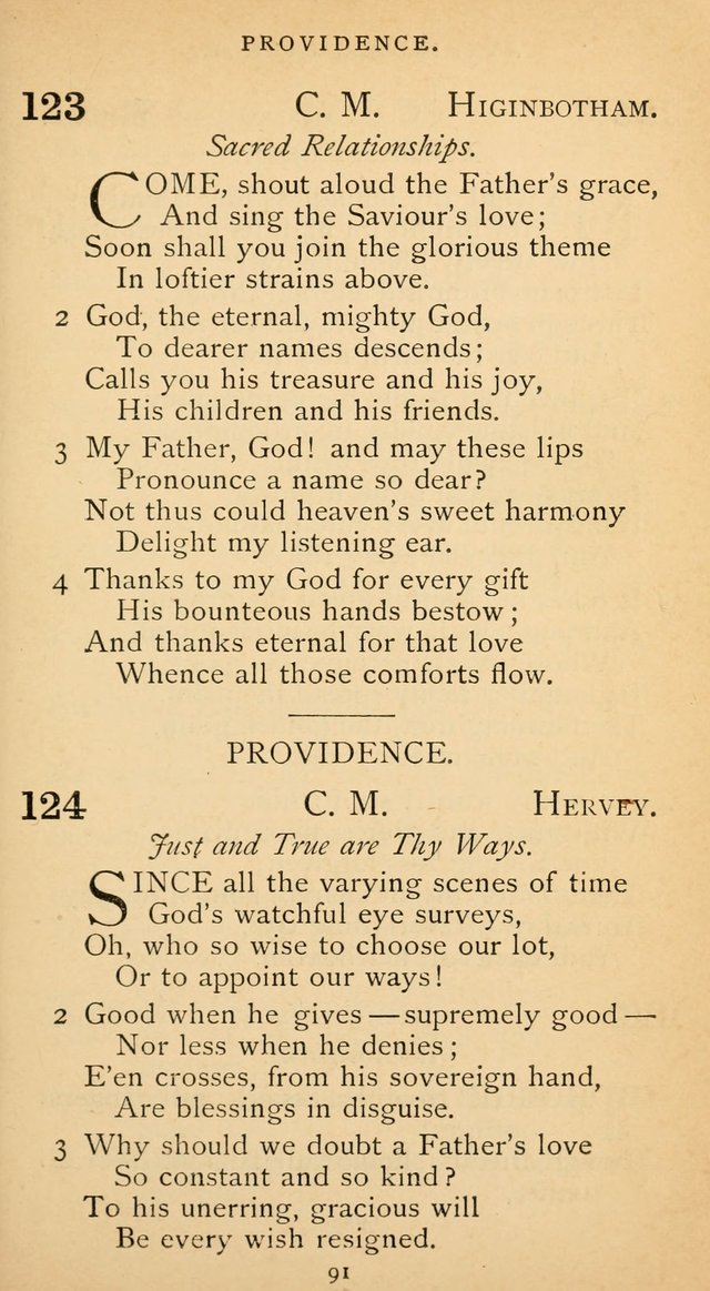 The Voice of Praise: a collection of hymns for the use of the Methodist Church page 91