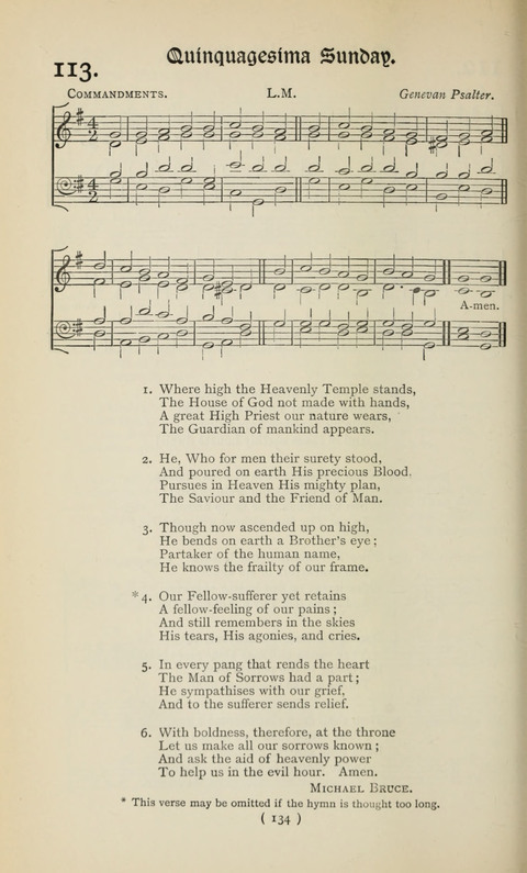 The Westminster Abbey Hymn-Book: compiled under the authority of the dean of Westminster page 134