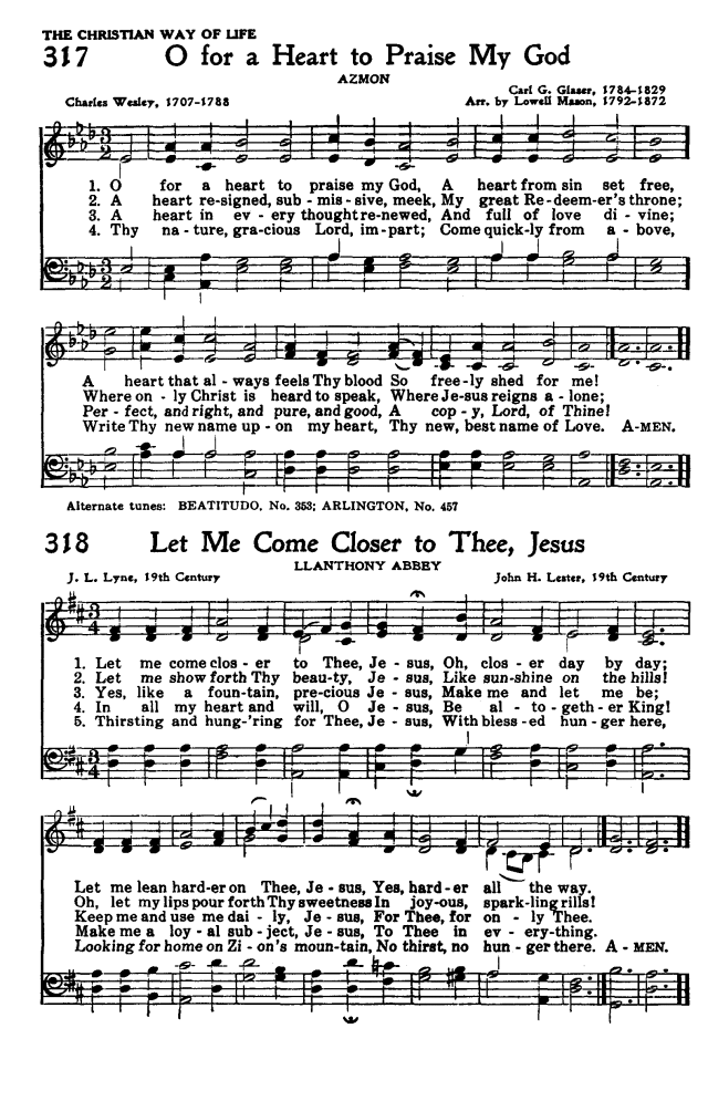 jesus thee praise god heart come let closer hymnary text hymn worship church score service