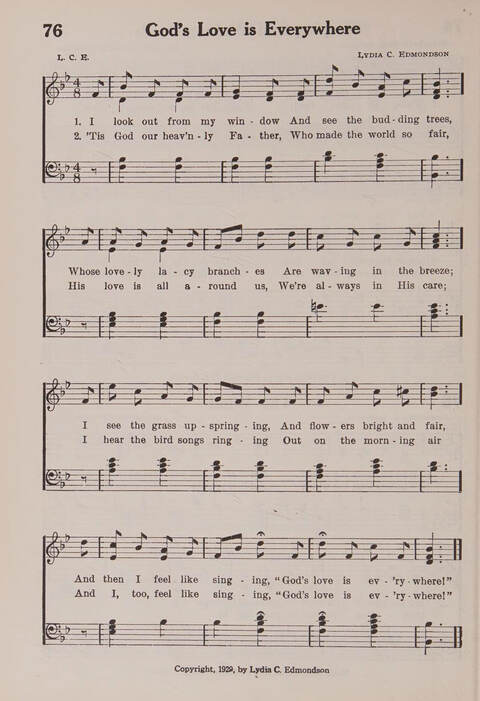 Worship and Conduct Songs: for beginners and primaries page 46