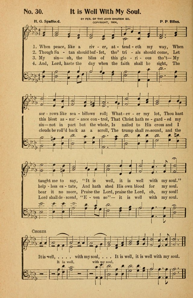 Winona Hymns: with Supplement page 31