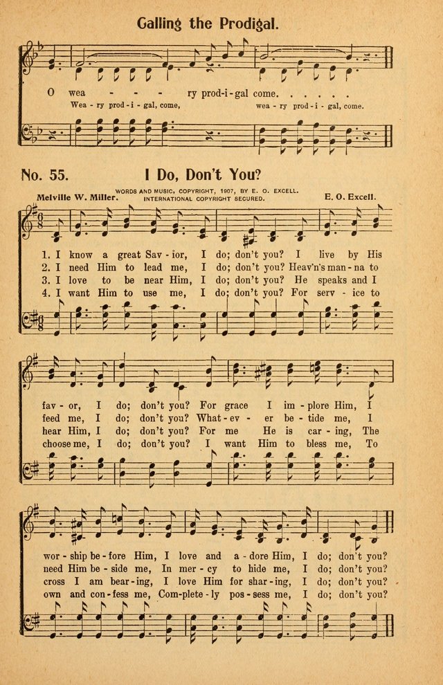 Winona Hymns: with Supplement page 56