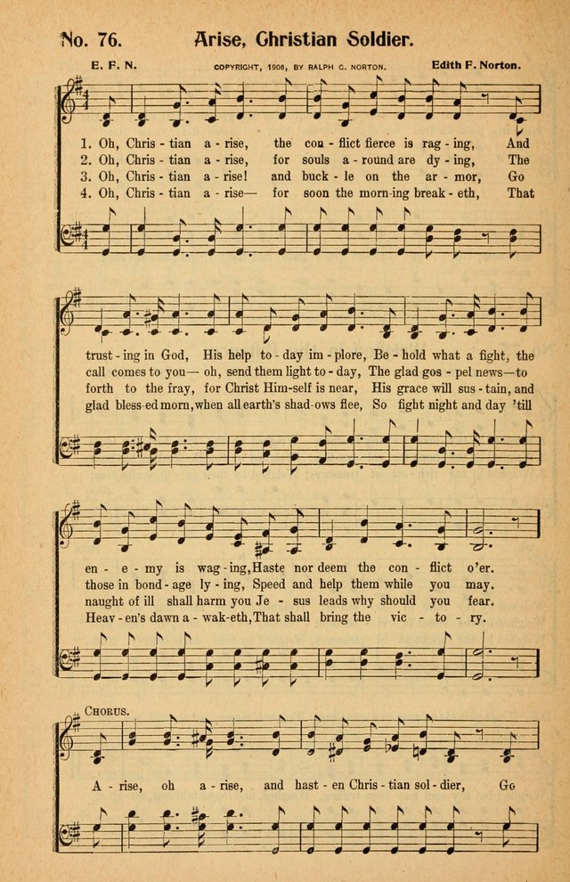 Winona Hymns: with Supplement page 77